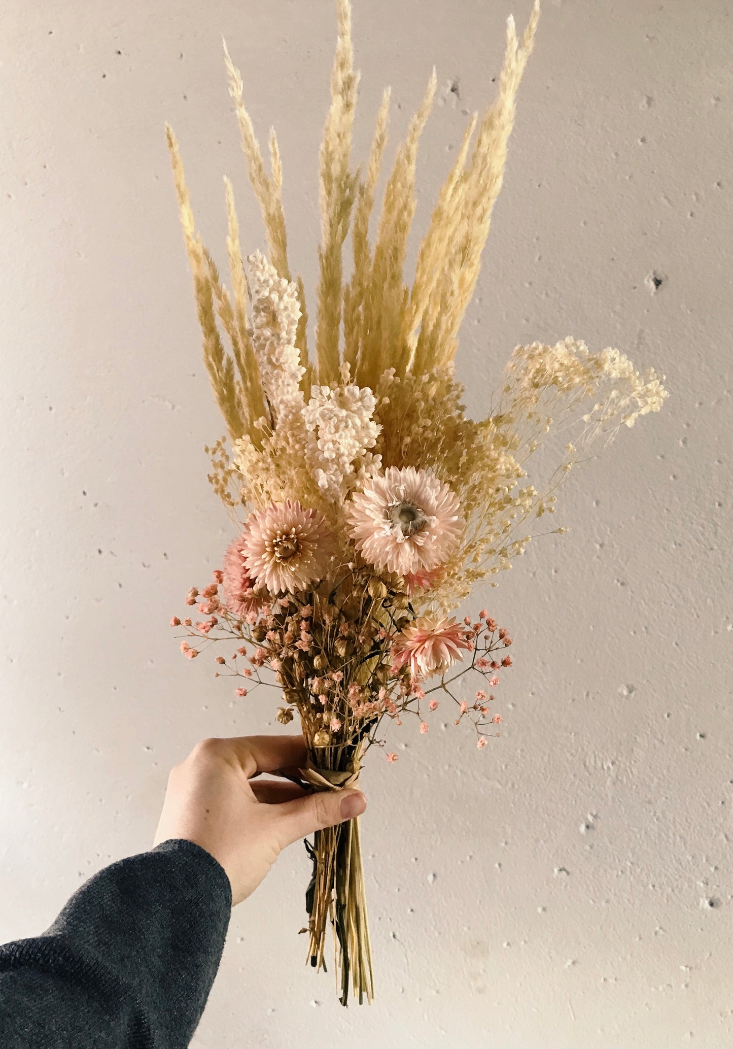 Trockenblumen Strauß Midi - Rosalie