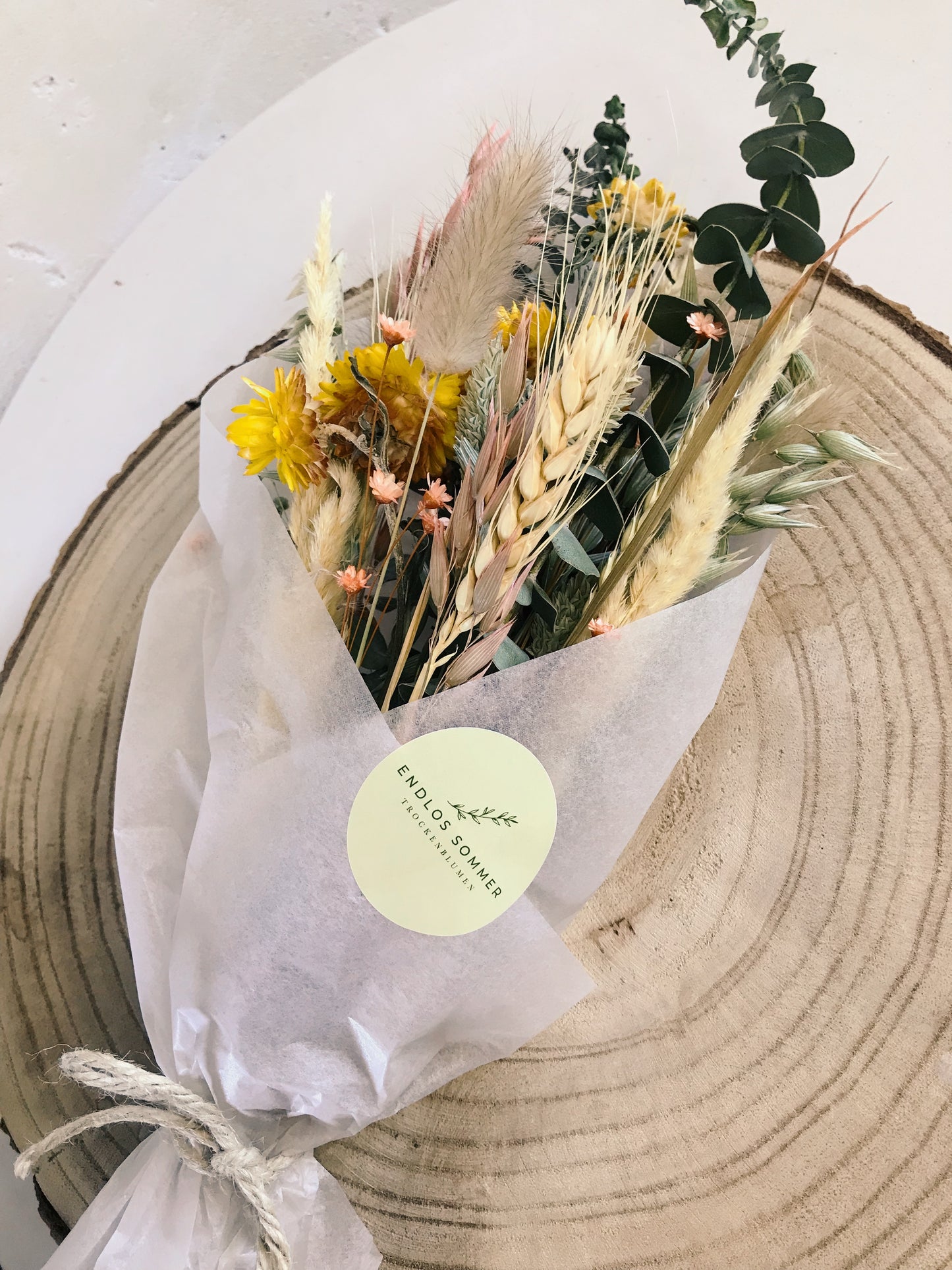 Trockenblumen Strauß Maxi - Henni