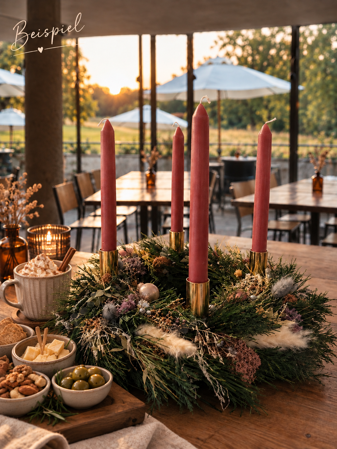 Adventskranz Workshop im Rondell