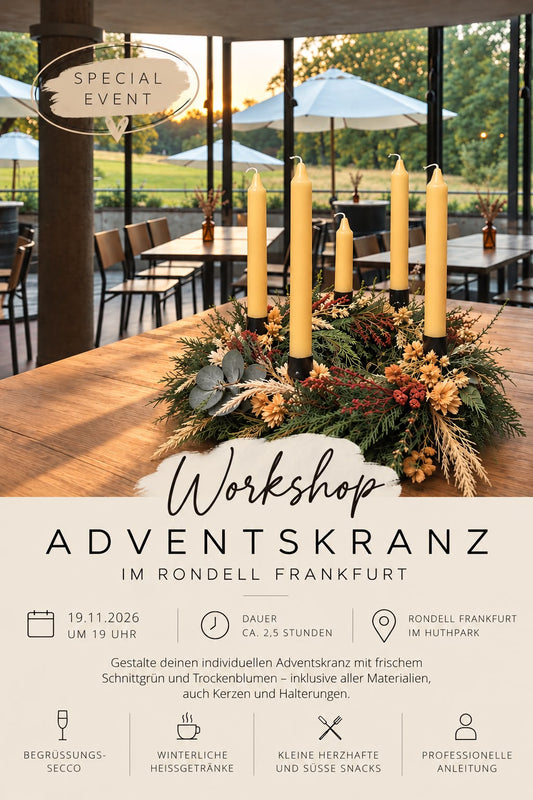 Adventskranz Workshop im Rondell